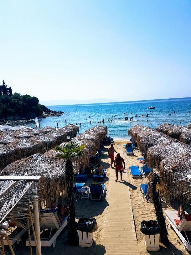 Haus Elena Aparthotel Kavála ภายนอก รูปภาพ